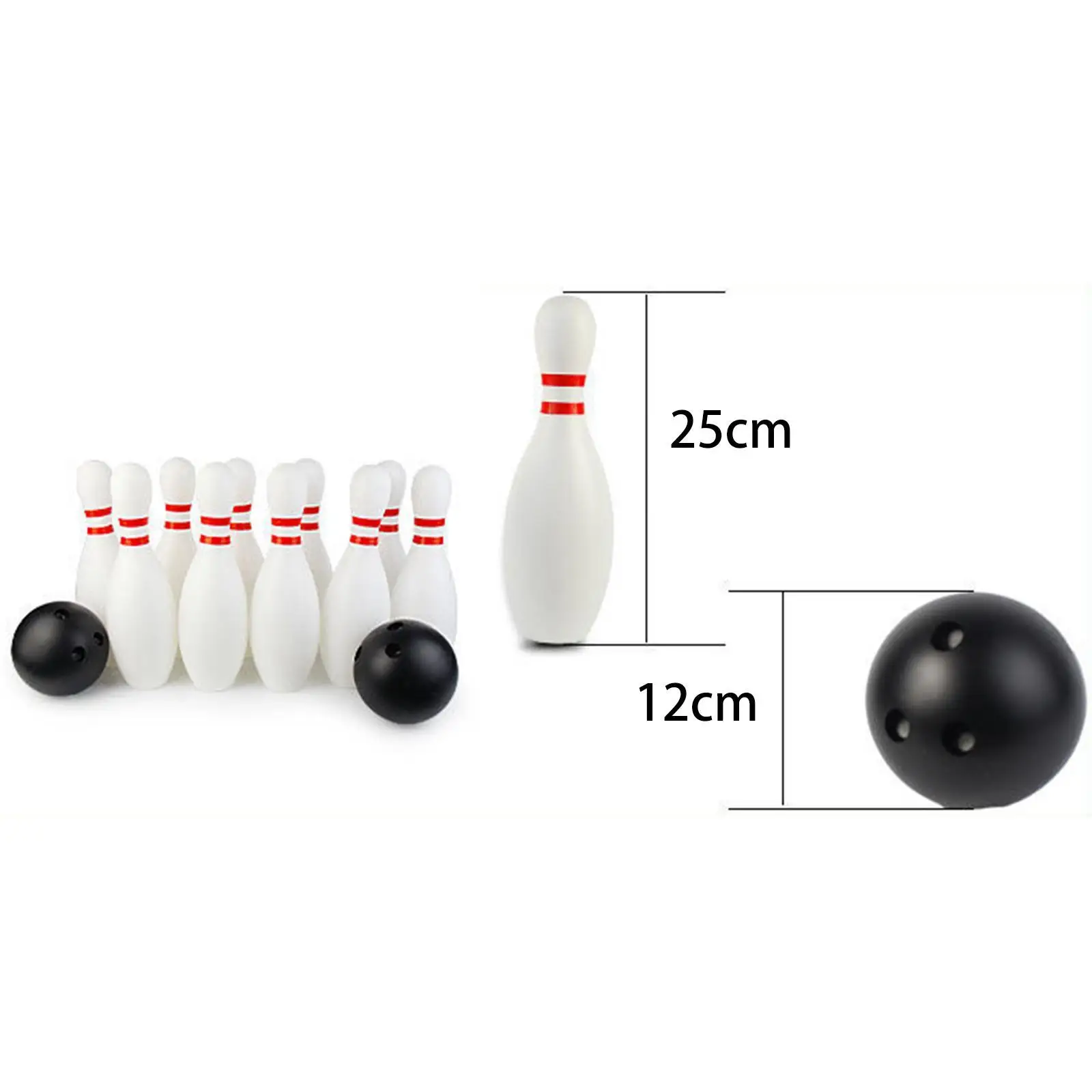Kids Bowling Set 10 Bowling Pin and 2 Balls Early Development Outdoor Sports Game Family Bowling Game for Park Gathering Yard
Kids Bowling Set 10 Bowling Pin and 2 Balls Early Development Outdoor Sports Game Family Bowling Game for Park Gathering Yard