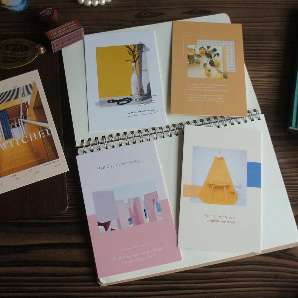 15pcs Picture Tone Color Design Card As Post Card Gift Greeting Gift Card Party Invitation Scrapbooking Use
15pcs Picture Tone Color Design Card As Post Card Gift Greeting Gift Card Party Invitation Scrapbooking Use