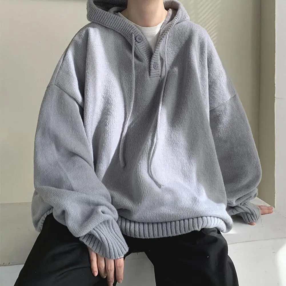 Men Sweater Streetwear Tops Hoodies Vintage Hooded Sweaters Oversized Pullovers Men Loose College Solid Knitted
Men Sweater Streetwear Tops Hoodies Vintage Hooded Sweaters Oversized Pullovers Men Loose College Solid Knitted