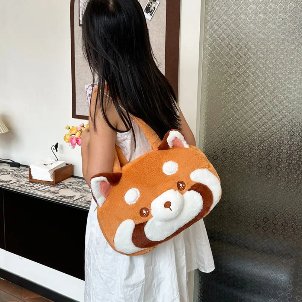 Portable Large Capacity Red Panda Bag Cute Embroidery Animal Shoulder Bag Kawaii Soft Red Panda Handbag School
Portable Large Capacity Red Panda Bag Cute Embroidery Animal Shoulder Bag Kawaii Soft Red Panda Handbag School
