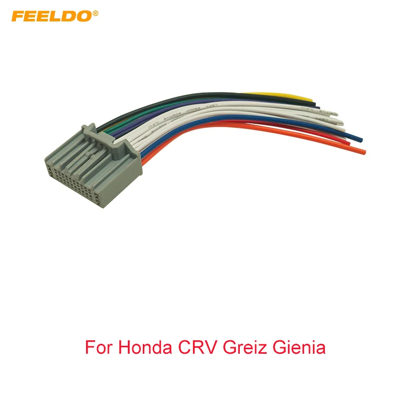 FEELDO Car Stereo Audio Radio Wiring Harness Adapter For Honda CRV Greiz Gienia Envix CD Player Plug Cable
FEELDO Car Stereo Audio Radio Wiring Harness Adapter For Honda CRV Greiz Gienia Envix CD Player Plug Cable