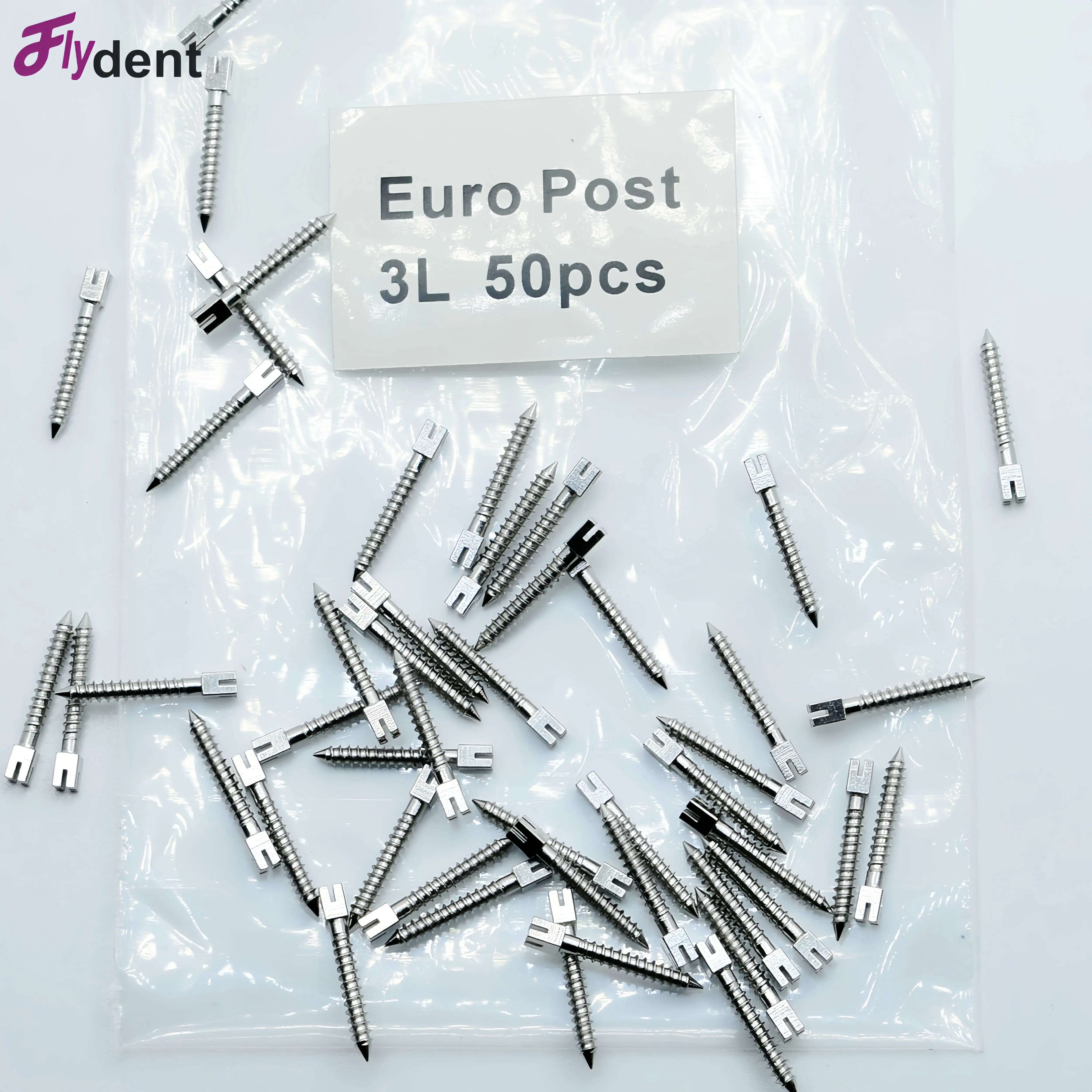 50pcs/Bag Dental Screw Post Stainless Steel Screw Post TITANIUM Screw Posts For Dentist Supplies Dental Materials
50pcs/Bag Dental Screw Post Stainless Steel Screw Post TITANIUM Screw Posts For Dentist Supplies Dental Materials