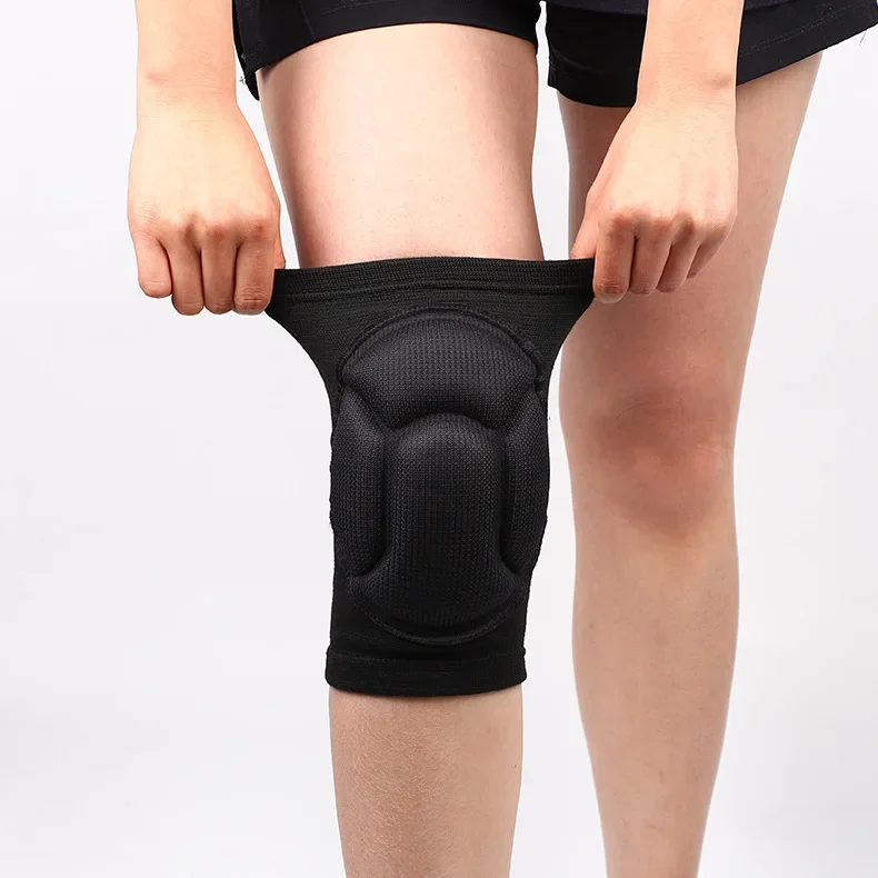 1PCS Sports Thickening Knee Pads Volleyball Extreme Sports Kneepad Brace Support Dancing Anti Collision Elastic Knee Protector
1PCS Sports Thickening Knee Pads Volleyball Extreme Sports Kneepad Brace Support Dancing Anti Collision Elastic Knee Protector