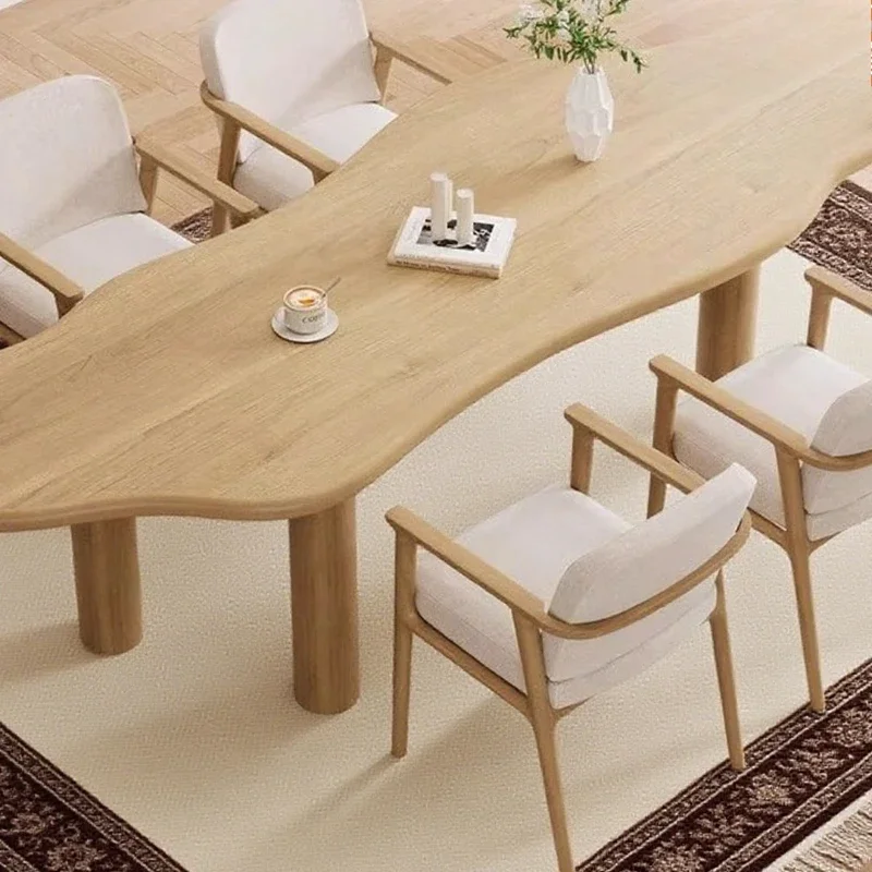 Nordic simple modern solid wood, office negotiation table, conference table, computer desk
Nordic simple modern solid wood, office negotiation table, conference table, computer desk