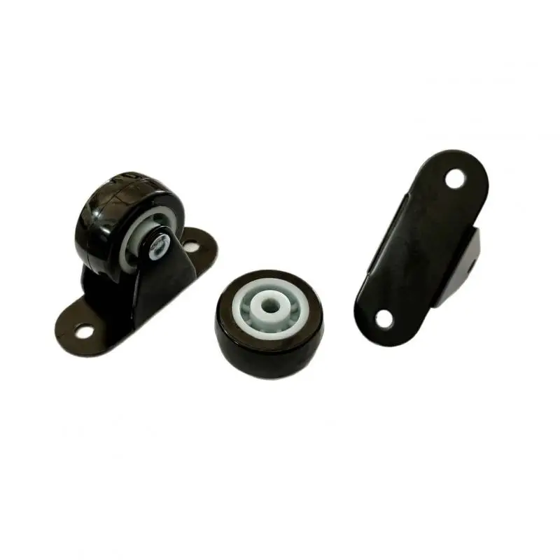 4 Pcs 1.5 Inch Black Patterned Fixed Caster Wheel PU Universal Flat Base Casters Wardrobe Screen Furniture Accessories
4 Pcs 1.5 Inch Black Patterned Fixed Caster Wheel PU Universal Flat Base Casters Wardrobe Screen Furniture Accessories