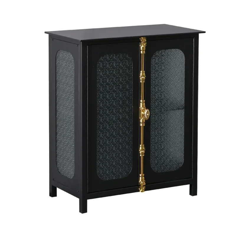 Retro Foyer Entrance Cabinet Wrought Iron Sideboard Cabinet French Entry Lux Display Cabinet Made of Glass
Retro Foyer Entrance Cabinet Wrought Iron Sideboard Cabinet French Entry Lux Display Cabinet Made of Glass