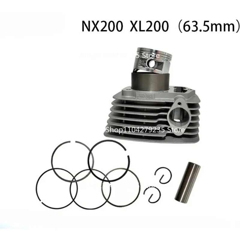 63,5 мм подходит для поршневого цилиндра мотоцикла HONDA CBX200 NX200 XL200.
63,5 мм подходит для поршневого цилиндра мотоцикла HONDA CBX200 NX200 XL200.