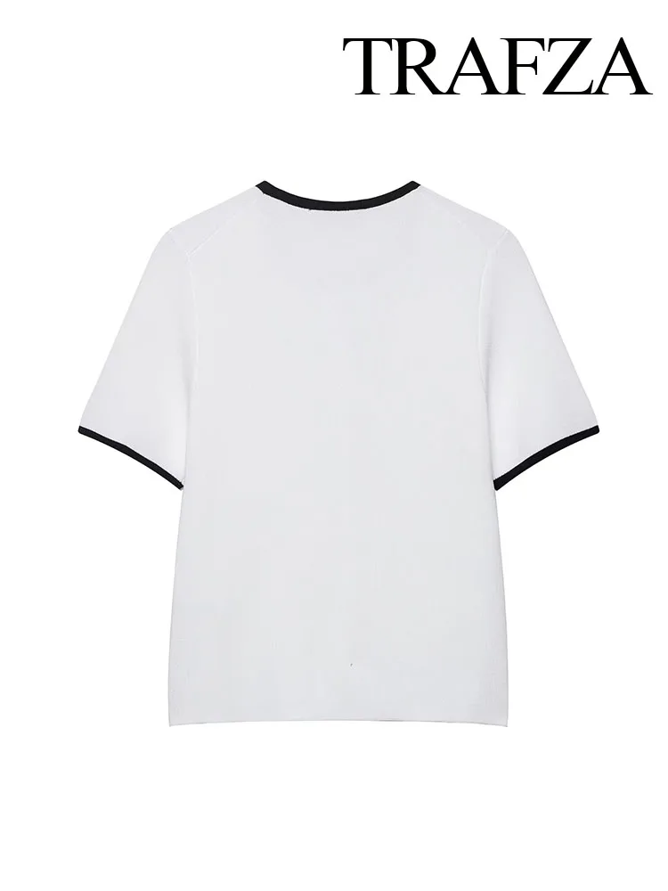 HH Women's Fashion Casual Cardigan White O-Neck Short Sleeve Pockets Single-Breasted Women Bow Lace-Up Sweater Tops Trendy
HH Women's Fashion Casual Cardigan White O-Neck Short Sleeve Pockets Single-Breasted Women Bow Lace-Up Sweater Tops Trendy