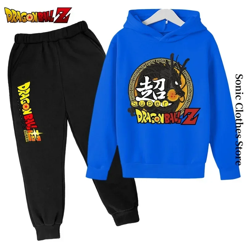 Dragon Ball Hoodie Kids Spring Sportswear Boys and Girls Goku Sweatshirt Boys Clothes Girls Set Hoodie Pantsuit Children
Dragon Ball Hoodie Kids Spring Sportswear Boys and Girls Goku Sweatshirt Boys Clothes Girls Set Hoodie Pantsuit Children