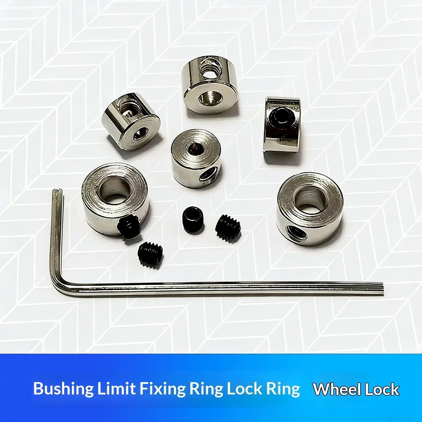 Fastening limiting and positioning shaft sleeves fixing anti-retaining and thrust rings for transmission shafts of hardware part
Fastening limiting and positioning shaft sleeves fixing anti-retaining and thrust rings for transmission shafts of hardware part