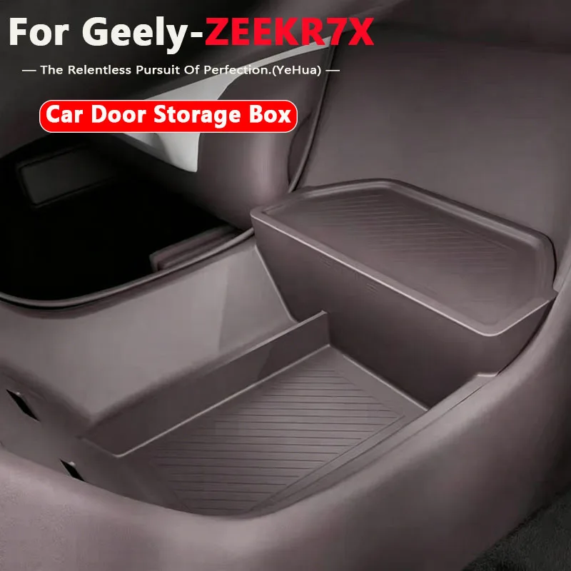 Storage Box Under Central Control Silicone Rubber Partition Storage Box Car Interior Accessories For ZEEKR 7X 2025 2024
Storage Box Under Central Control Silicone Rubber Partition Storage Box Car Interior Accessories For ZEEKR 7X 2025 2024
