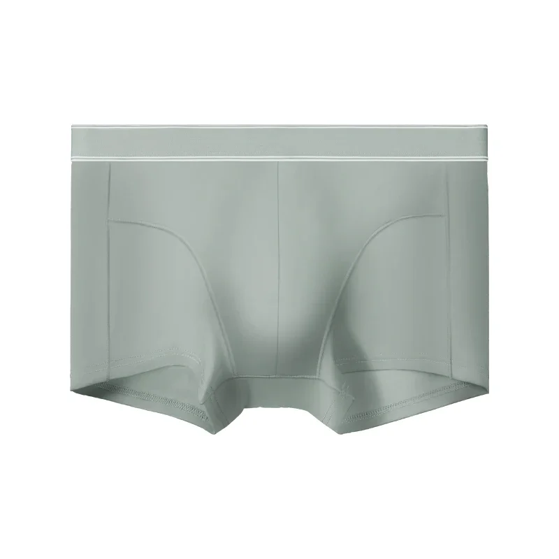 5PCS Ice silk antibacterial underpants, men's four-cornered trousers, flat-cornered short slits, summer thin sporty large-sized
5PCS Ice silk antibacterial underpants, men's four-cornered trousers, flat-cornered short slits, summer thin sporty large-sized