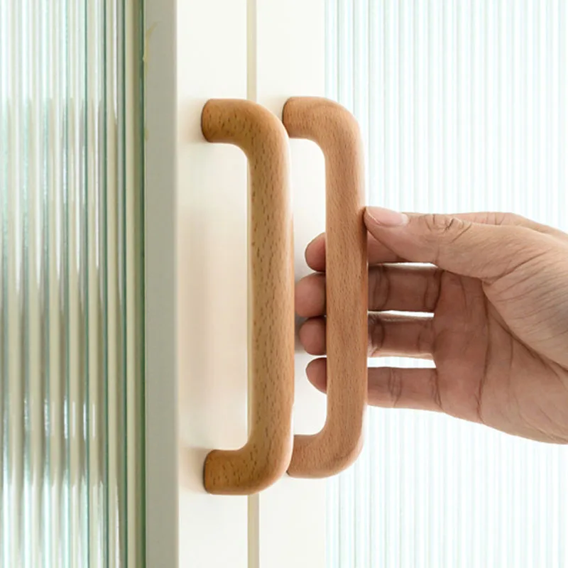 AOBT 1PCS 96mm Solid Beech Wooden Furniture Handles for Kitchen Cabinet Door Wardrobe Bookcase Drawer Knobs Hardware Pulls
AOBT 1PCS 96mm Solid Beech Wooden Furniture Handles for Kitchen Cabinet Door Wardrobe Bookcase Drawer Knobs Hardware Pulls