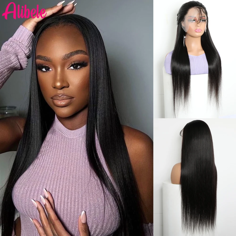 Straight 13x4 HD Transparent Lace Frontal Wig 30 Inch Lace Front Human Hair Wigs Natural Black 12A Virgin Hair Factory Outlet
Straight 13x4 HD Transparent Lace Frontal Wig 30 Inch Lace Front Human Hair Wigs Natural Black 12A Virgin Hair Factory Outlet