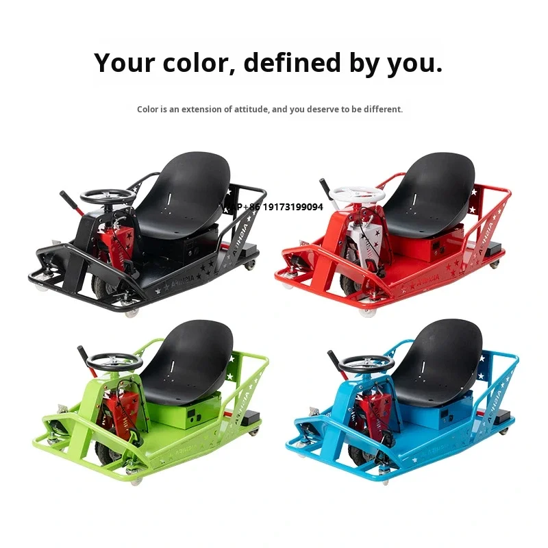 2025 Newest High-Speed Indoor/OutdoorElectric Go Karts Thrilling Adventure Drift Kart with High-Speed Turning for Exciting Rush
2025 Newest High-Speed Indoor/OutdoorElectric Go Karts Thrilling Adventure Drift Kart with High-Speed Turning for Exciting Rush