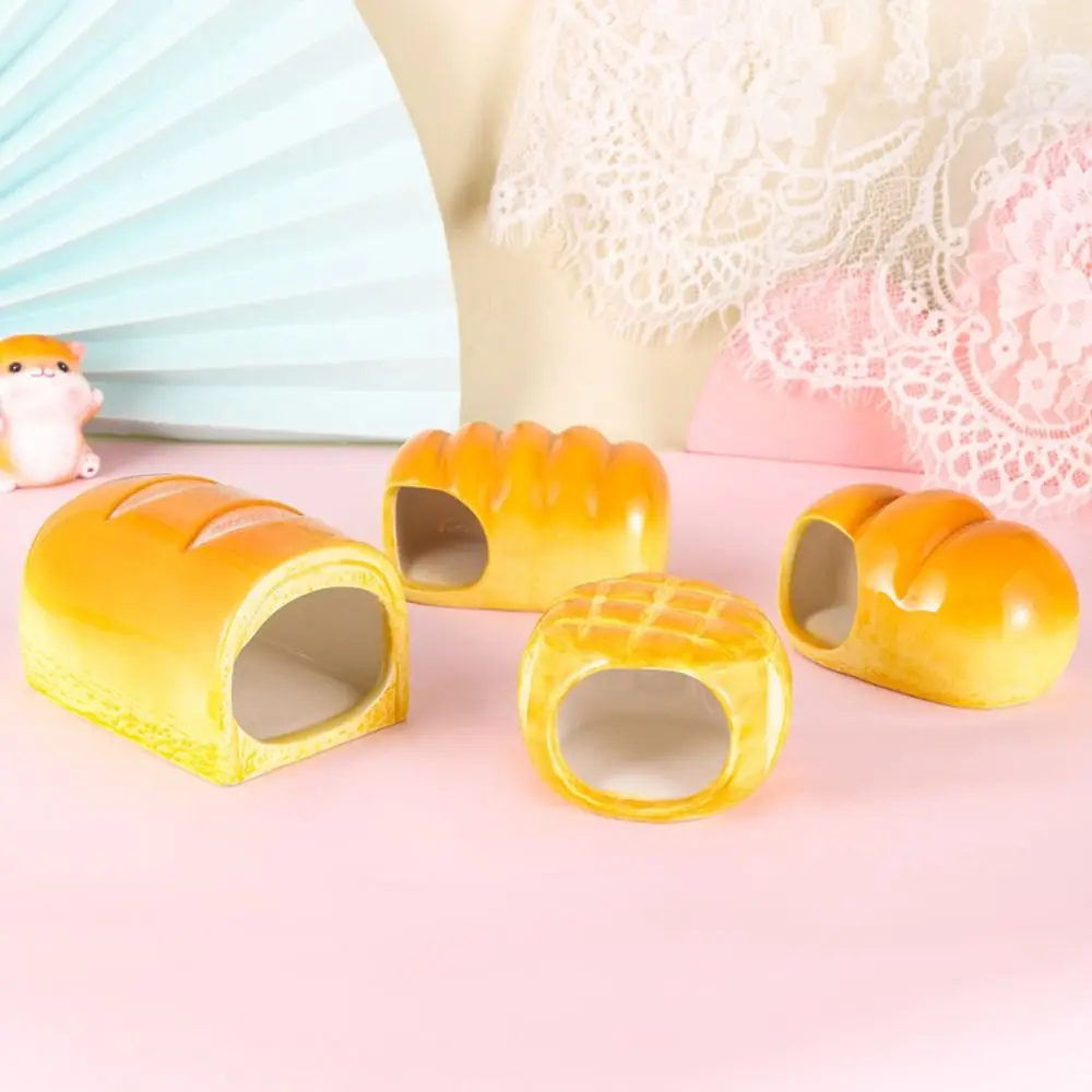 Pet Supplies Ceramic Hamster Nest Bread Shaped Cute Pet Small House Cooling Creative Hamster Bed Summer
Pet Supplies Ceramic Hamster Nest Bread Shaped Cute Pet Small House Cooling Creative Hamster Bed Summer