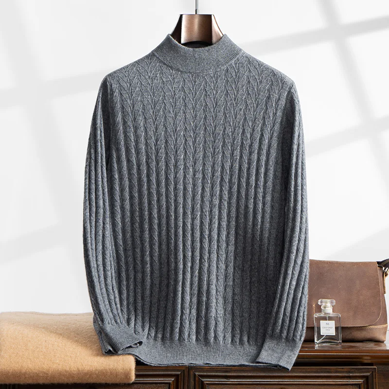 Autumn and Winter New Collection (100% Cashmere) Men's Round Neck Diamond Style Multi functional Casual Sweater
Autumn and Winter New Collection (100% Cashmere) Men's Round Neck Diamond Style Multi functional Casual Sweater
