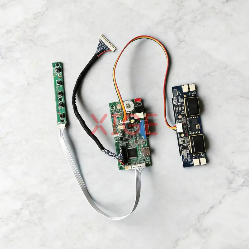 LCD Display Drive Controller Board Fit SVA190WX1 LM190WX1 M190PW01 LTM190M2 1440x900 1440*900 4CCFL 30 Pin LVDS VGA+HDMI Kit DIY
LCD Display Drive Controller Board Fit SVA190WX1 LM190WX1 M190PW01 LTM190M2 1440x900 1440*900 4CCFL 30 Pin LVDS VGA+HDMI Kit DIY