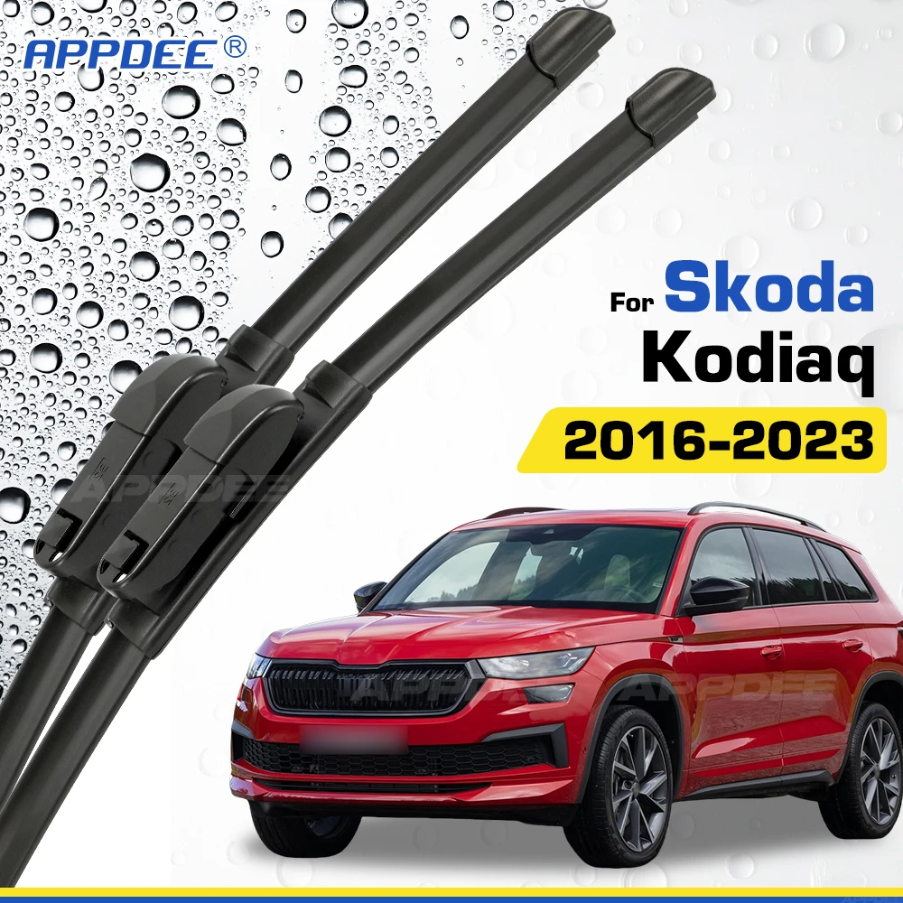 Стеклоочиститель APPDEE для Skoda Kodiaq 2016-2023, силиконовые и резиновые щетки переднего стеклоочистителя, щетки для лобового стекла
Стеклоочиститель APPDEE для Skoda Kodiaq 2016-2023, силиконовые и резиновые щетки переднего стеклоочистителя, щетки для лобового стекла