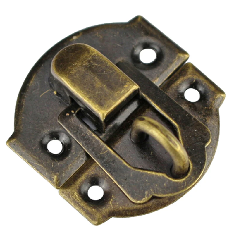 10Pcs Box Latch Hasps 27*30MM Vintage Iron Lock Catch for Jewelry Box Suitcase Clip Hardware
10Pcs Box Latch Hasps 27*30MM Vintage Iron Lock Catch for Jewelry Box Suitcase Clip Hardware