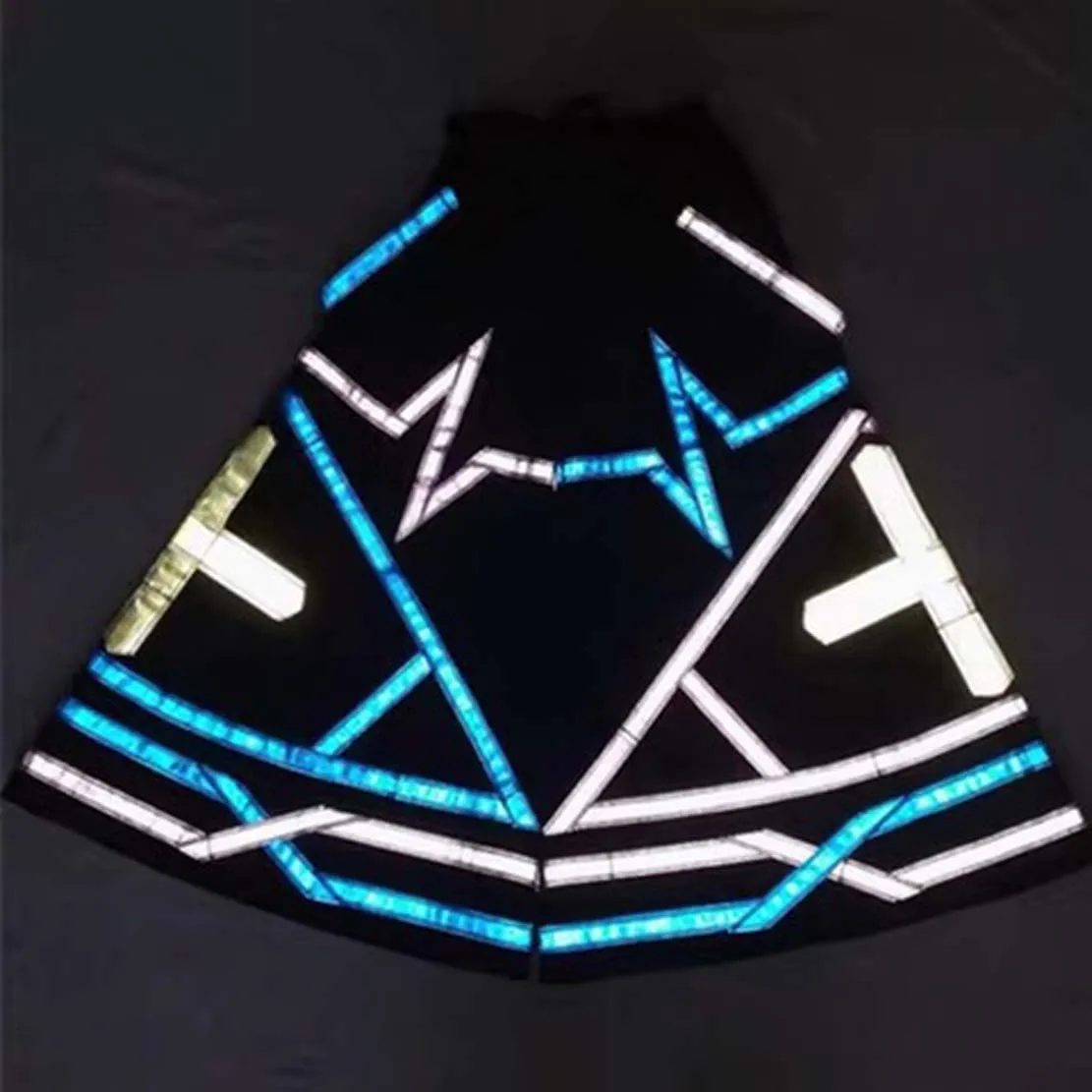 RAVE GEAR phat pants shuffle dancing cool reflective strip Pants Ghost Dance Reflective Pants Street Hip-hop Pants Night P432
RAVE GEAR phat pants shuffle dancing cool reflective strip Pants Ghost Dance Reflective Pants Street Hip-hop Pants Night P432