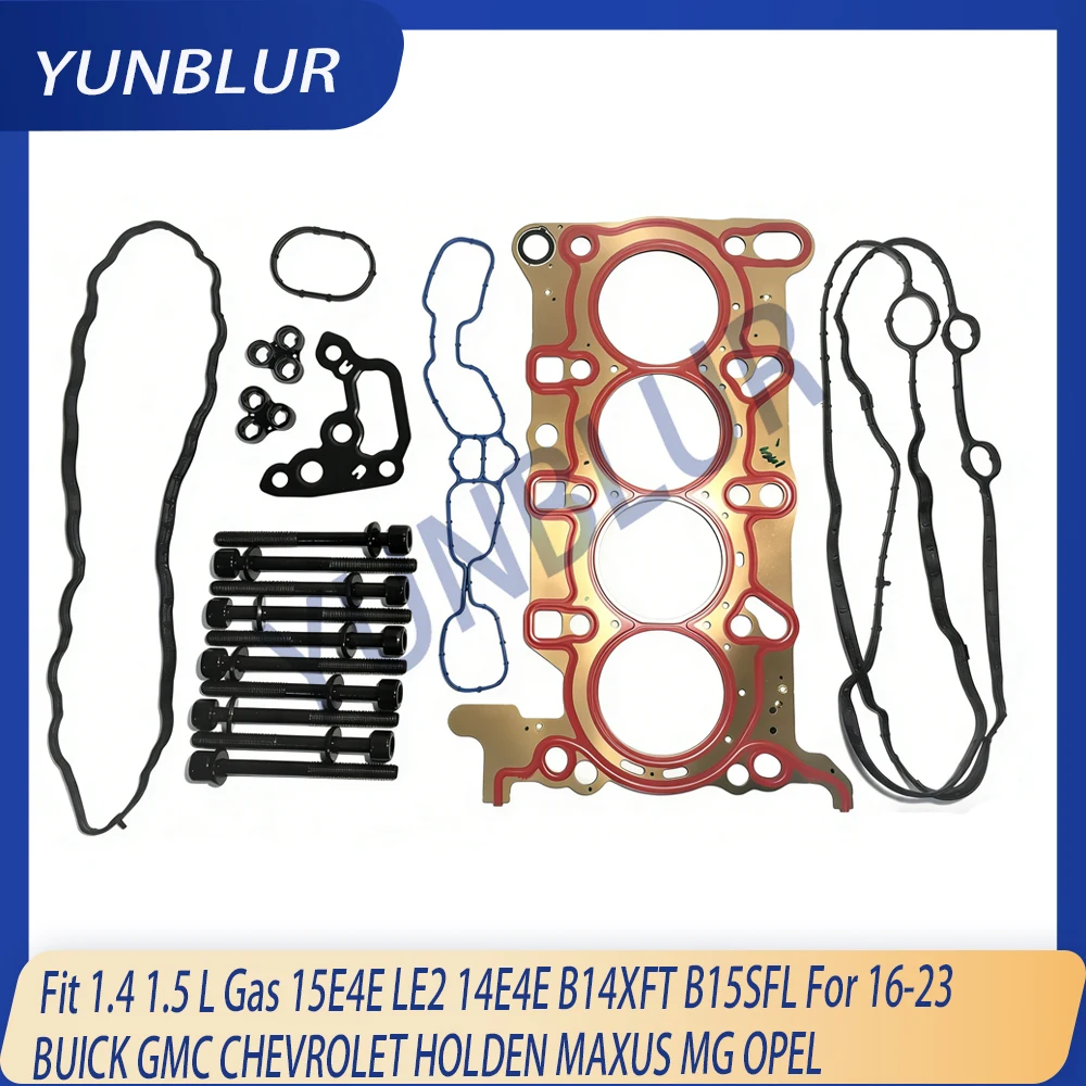 Engine Parts Full Gasket Set Fit 1.4 1.5 L Gas 15E4E LE2 14E4E B14XFT B15SFL For 16-23 BUICK GMC CHEVROLET HOLDEN MAXUS MG OPEL
Engine Parts Full Gasket Set Fit 1.4 1.5 L Gas 15E4E LE2 14E4E B14XFT B15SFL For 16-23 BUICK GMC CHEVROLET HOLDEN MAXUS MG OPEL