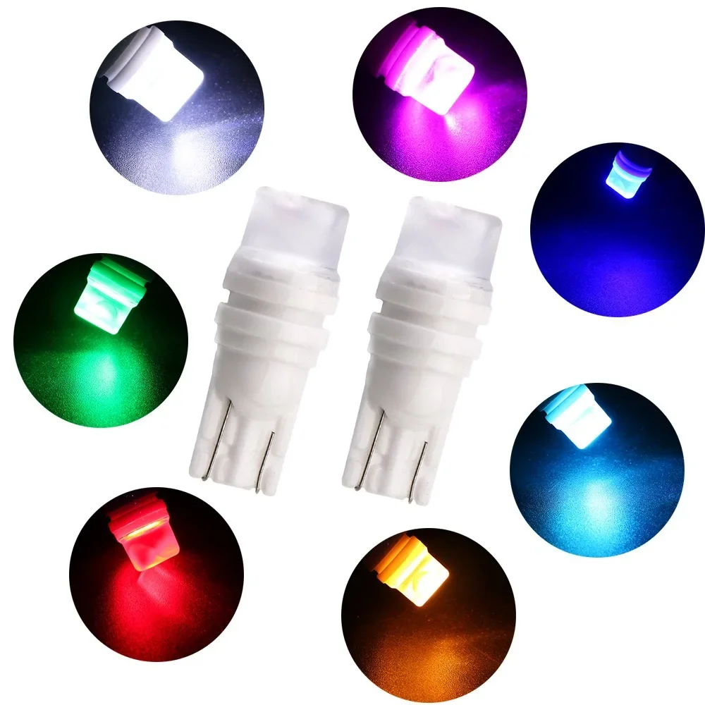 10PCS T10 W5W Led Car Turn Side Light Marker Lamp WY5W 501 168 192 Auto License Plate Lights Wedge Parking Bulb White Amber Red
10PCS T10 W5W Led Car Turn Side Light Marker Lamp WY5W 501 168 192 Auto License Plate Lights Wedge Parking Bulb White Amber Red