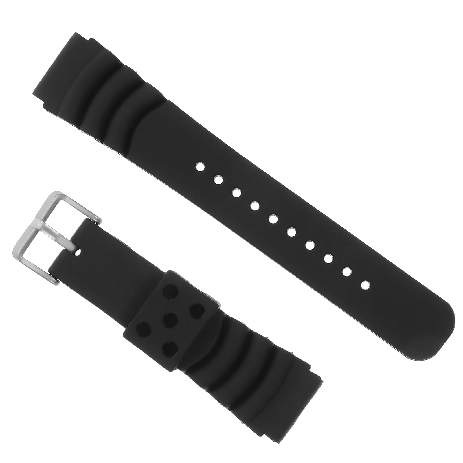 Waterproof Watch Strap 24mm Silicone Bands for Diving Swimming Fitness Climbing Watch Accessories Seamless Welding No Odor
Waterproof Watch Strap 24mm Silicone Bands for Diving Swimming Fitness Climbing Watch Accessories Seamless Welding No Odor