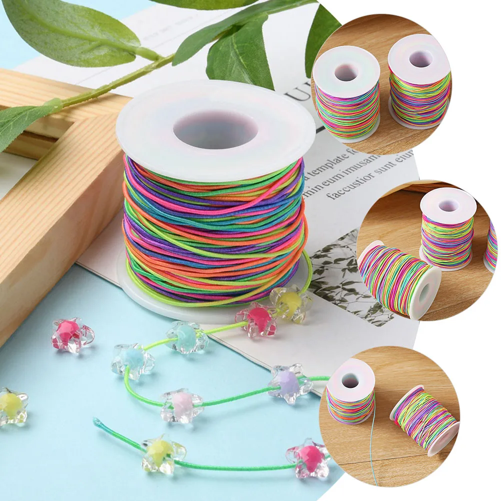 1mm Colorful Core Elastic Cord 45M Polyester Jewelry Making DIY Bracelet Necklace String Beading Supplies elastic for bracelets
1mm Colorful Core Elastic Cord 45M Polyester Jewelry Making DIY Bracelet Necklace String Beading Supplies elastic for bracelets