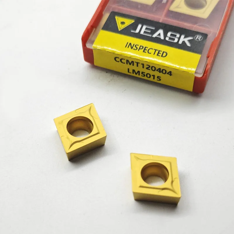 Токарный станок с ЧПУ JEASK CCMT CCMT120404, токарный инструмент, новый вольфрамовый Карбид IserI
Токарный станок с ЧПУ JEASK CCMT CCMT120404, токарный инструмент, новый вольфрамовый Карбид IserI