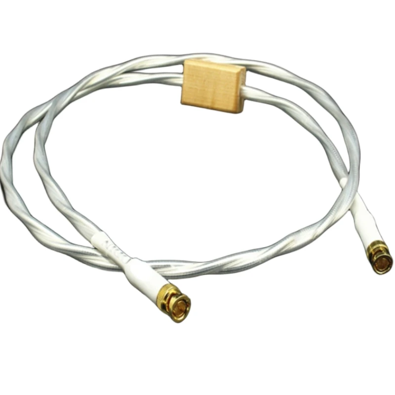 7N OFC Micro-Space Silver 16 AWG Core Digital Coaxial 75ohm BNC Cable Gold Plated Full Signal Shielding Gold Plated
7N OFC Micro-Space Silver 16 AWG Core Digital Coaxial 75ohm BNC Cable Gold Plated Full Signal Shielding Gold Plated