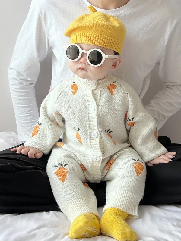 Очаровательный вязаный детский наряд Rer на весну и осень M Infant Faionable Long Sve round Ne Button Sle Casual Sle
Очаровательный вязаный детский наряд Rer на весну и осень M Infant Faionable Long Sve round Ne Button Sle Casual Sle