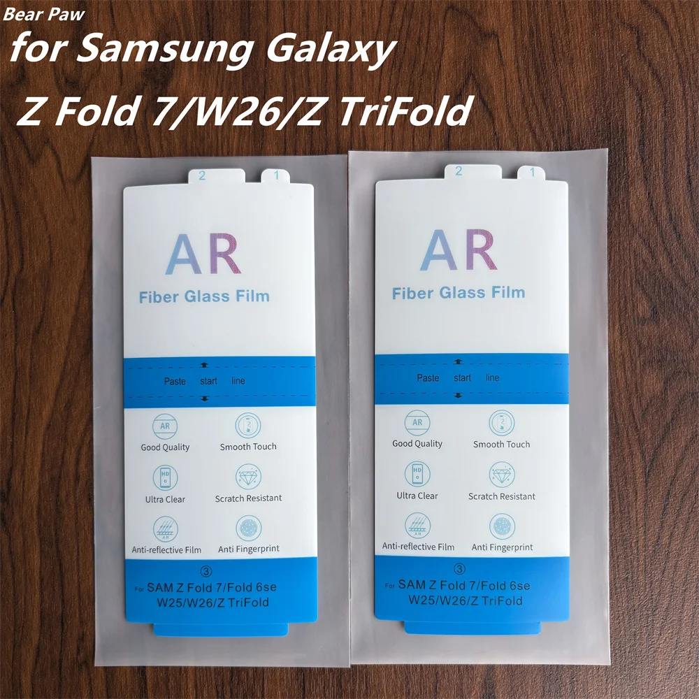 HD Anti Reflection AR Fiber Film For Samsung Galaxy Z Fold 7/W26/Z TriFold Outer Screen Protector Enhanced Transparency AR Film
HD Anti Reflection AR Fiber Film For Samsung Galaxy Z Fold 7/W26/Z TriFold Outer Screen Protector Enhanced Transparency AR Film