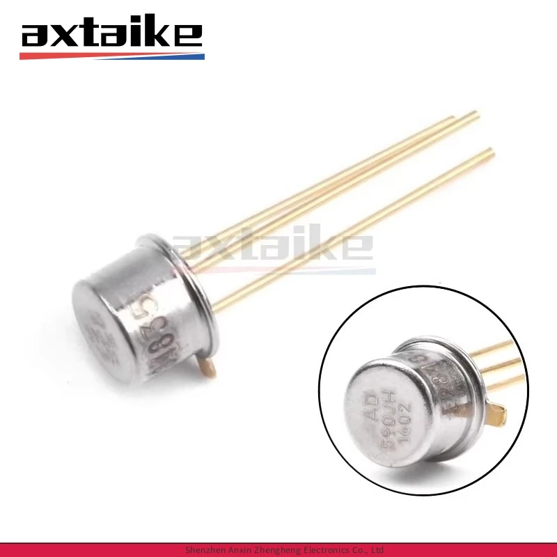 AD590 AD590JH 590JH Sensor TO-52-3 CAN 3Pin 2-Terminal IC Temperature Transducer Sensor
AD590 AD590JH 590JH Sensor TO-52-3 CAN 3Pin 2-Terminal IC Temperature Transducer Sensor