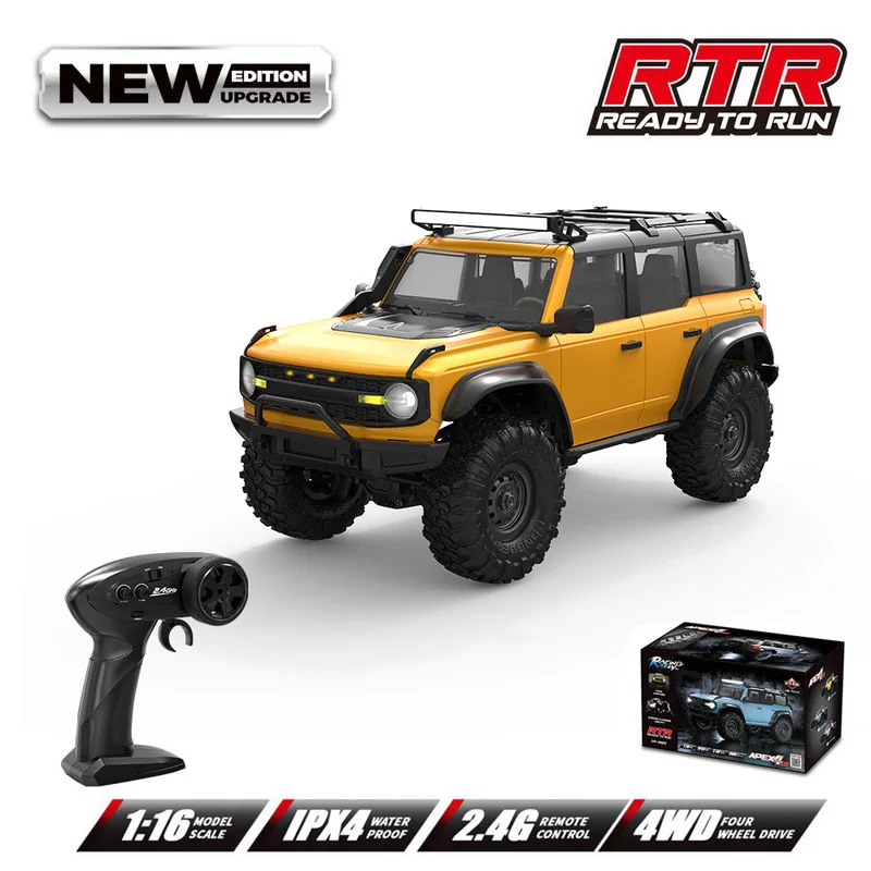 New 2025 HB-R1601-R1609 1:16 Horse RC Remote Control Model Simulation Car 4WD Off-Road Climbing Car Competition Toy Model Gift
New 2025 HB-R1601-R1609 1:16 Horse RC Remote Control Model Simulation Car 4WD Off-Road Climbing Car Competition Toy Model Gift