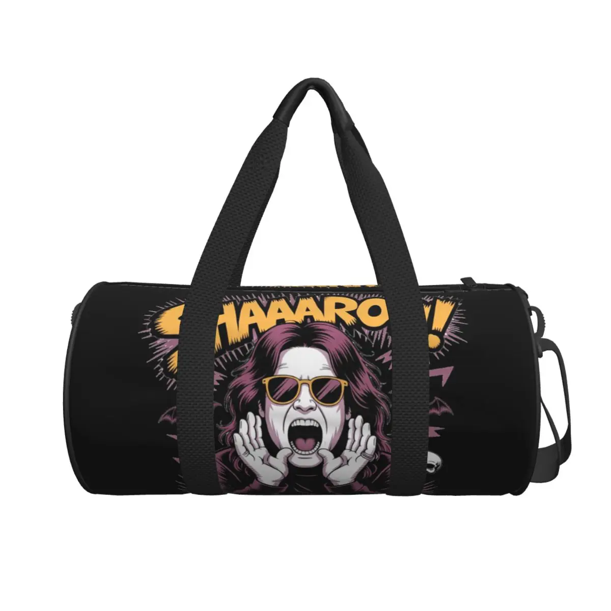 Ozzy Osbourne Yelling Sharon Large Duffle Gym Bag Waterproof Duffle Travel Bags Handbags Fitness bag
Ozzy Osbourne Yelling Sharon Large Duffle Gym Bag Waterproof Duffle Travel Bags Handbags Fitness bag