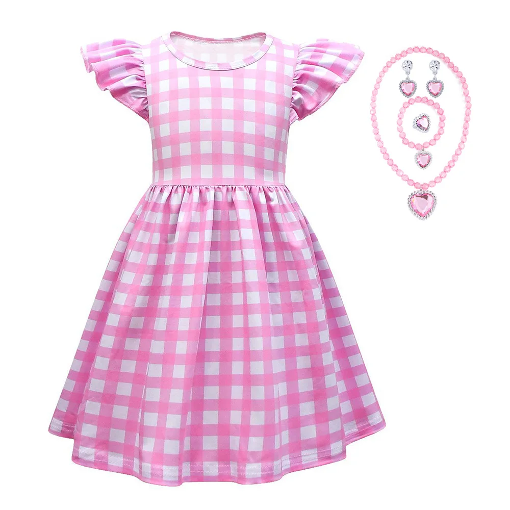 Pink Plaid Summer Dress for 4 years old girl Princess Dresses girls cloth plaid kid's fashion
Pink Plaid Summer Dress for 4 years old girl Princess Dresses girls cloth plaid kid's fashion