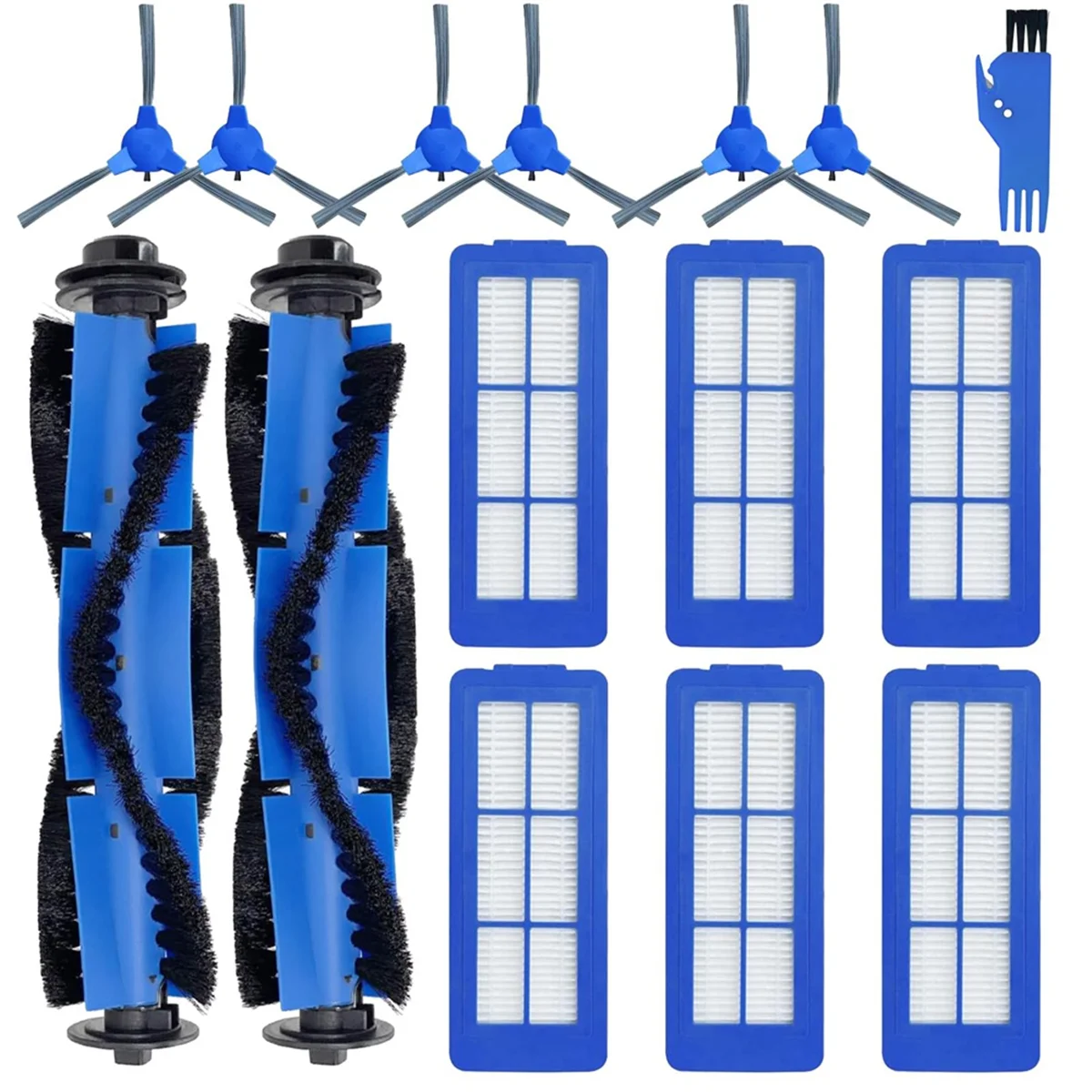 Аксессуары A04V для 11S Max / 15C Max / 30C Max / G20 / G30 / G32 Pro Комплект запасных частей для робота-пылесоса
Аксессуары A04V для 11S Max / 15C Max / 30C Max / G20 / G30 / G32 Pro Комплект запасных частей для робота-пылесоса
