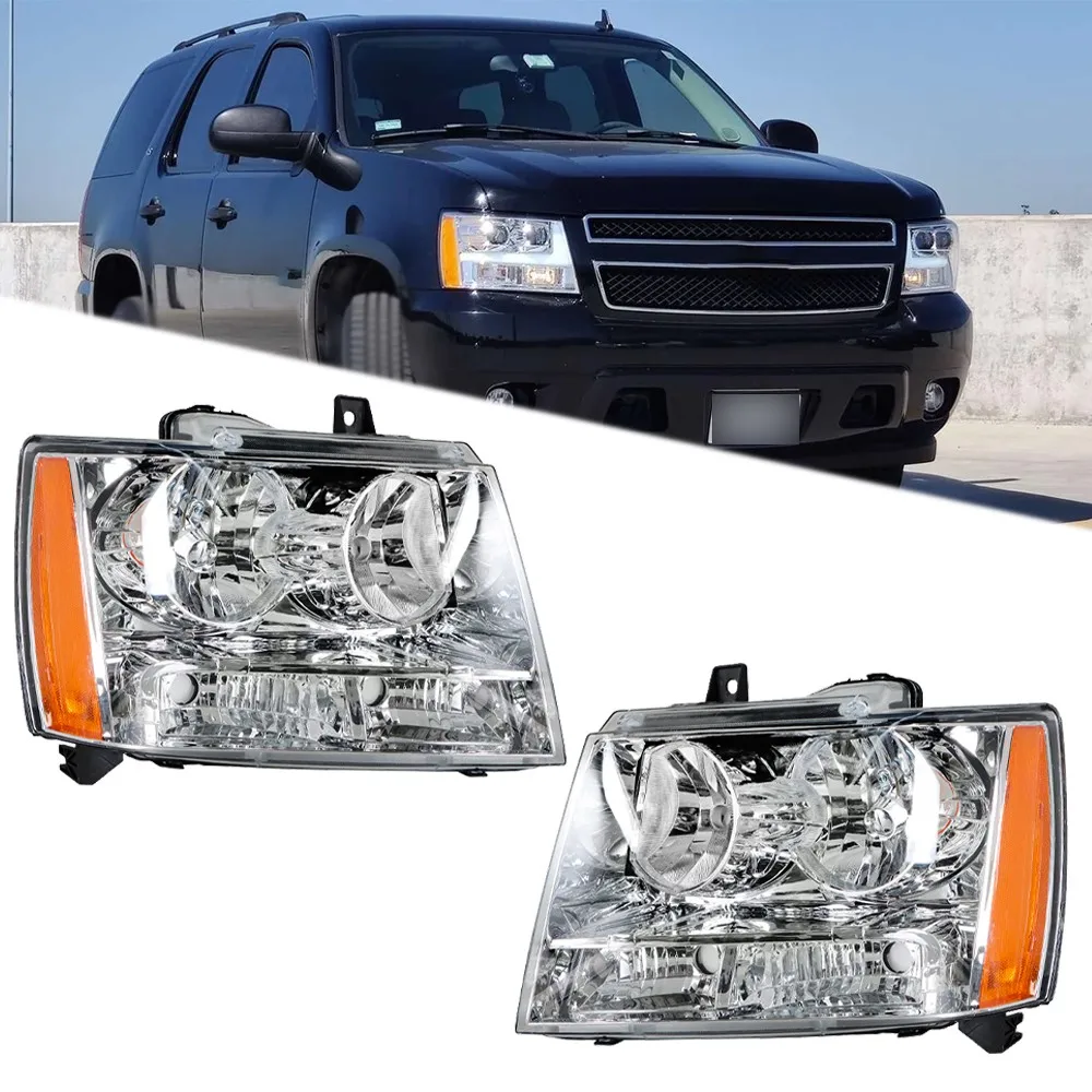 Headlights For Chevy Avalanche/Suburban/Tahoe 2007-2014 Left+Right Side Halogen
Headlights For Chevy Avalanche/Suburban/Tahoe 2007-2014 Left+Right Side Halogen