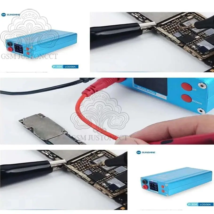 SUNSHINE Short Circuit Killer For Mobile Phone, Computer Motherboard, Short Circuit Detection, Burnout Tool, LCD Digital P-30A
SUNSHINE Short Circuit Killer For Mobile Phone, Computer Motherboard, Short Circuit Detection, Burnout Tool, LCD Digital P-30A