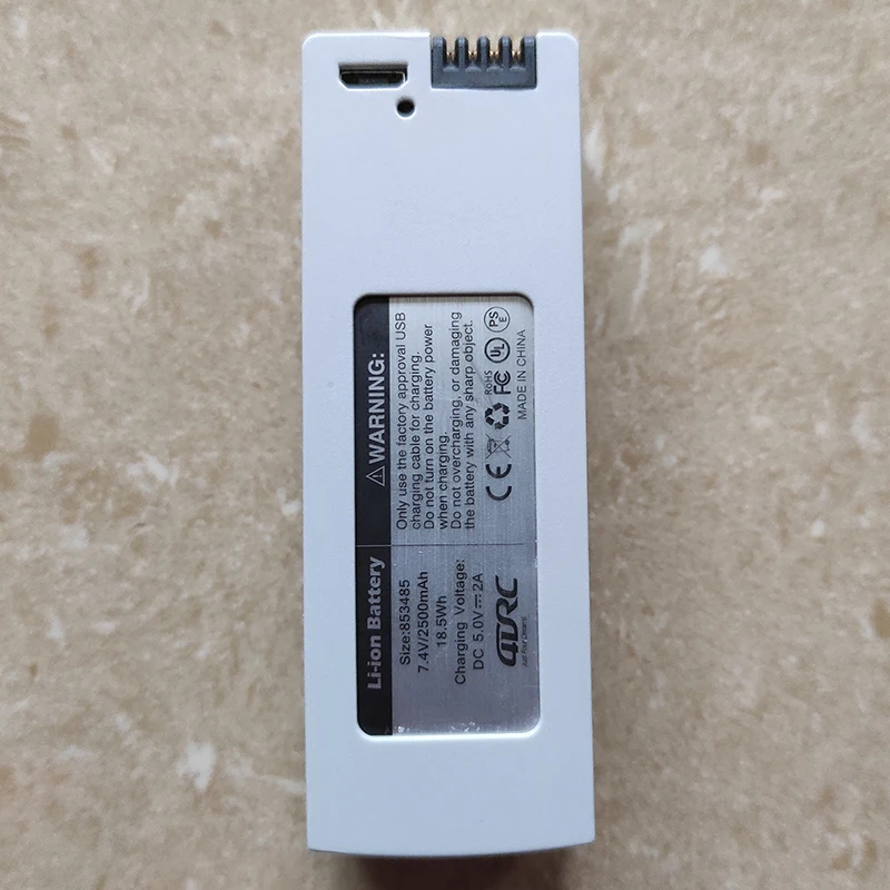 Оригинальный литий-полимерный аккумулятор 7,4 В, 2500 мА/ч для 4дц F8 F8S GPS 5G WIFI FPV 4K, профессиональная камера, бесщеточный двигатель, Радиоуправляемый Дрон, Квадрокоптер
Оригинальный литий-полимерный аккумулятор 7,4 В, 2500 мА/ч для 4дц F8 F8S GPS 5G WIFI FPV 4K, профессиональная камера, бесщеточный двигатель, Радиоуправляемый Дрон, Квадрокоптер