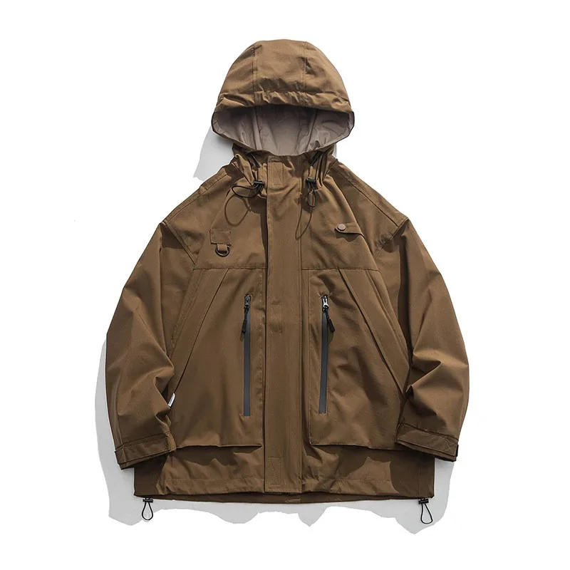 Japanese Hooded Jacket Men's American High Street Outdoor Spring Casual Coats
Japanese Hooded Jacket Men's American High Street Outdoor Spring Casual Coats