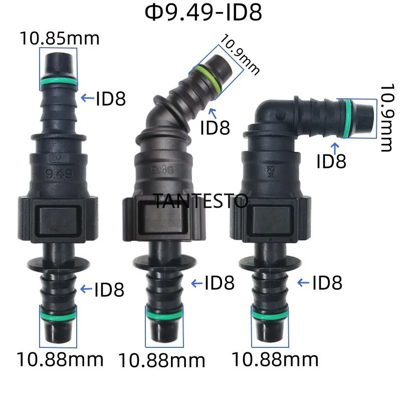 9.49 ID8 Universal Car Fuel Line Quick Connector Plastic Bilateral Button Card Male Female Matching Set Fuel Line Connect Joint
9.49 ID8 Universal Car Fuel Line Quick Connector Plastic Bilateral Button Card Male Female Matching Set Fuel Line Connect Joint