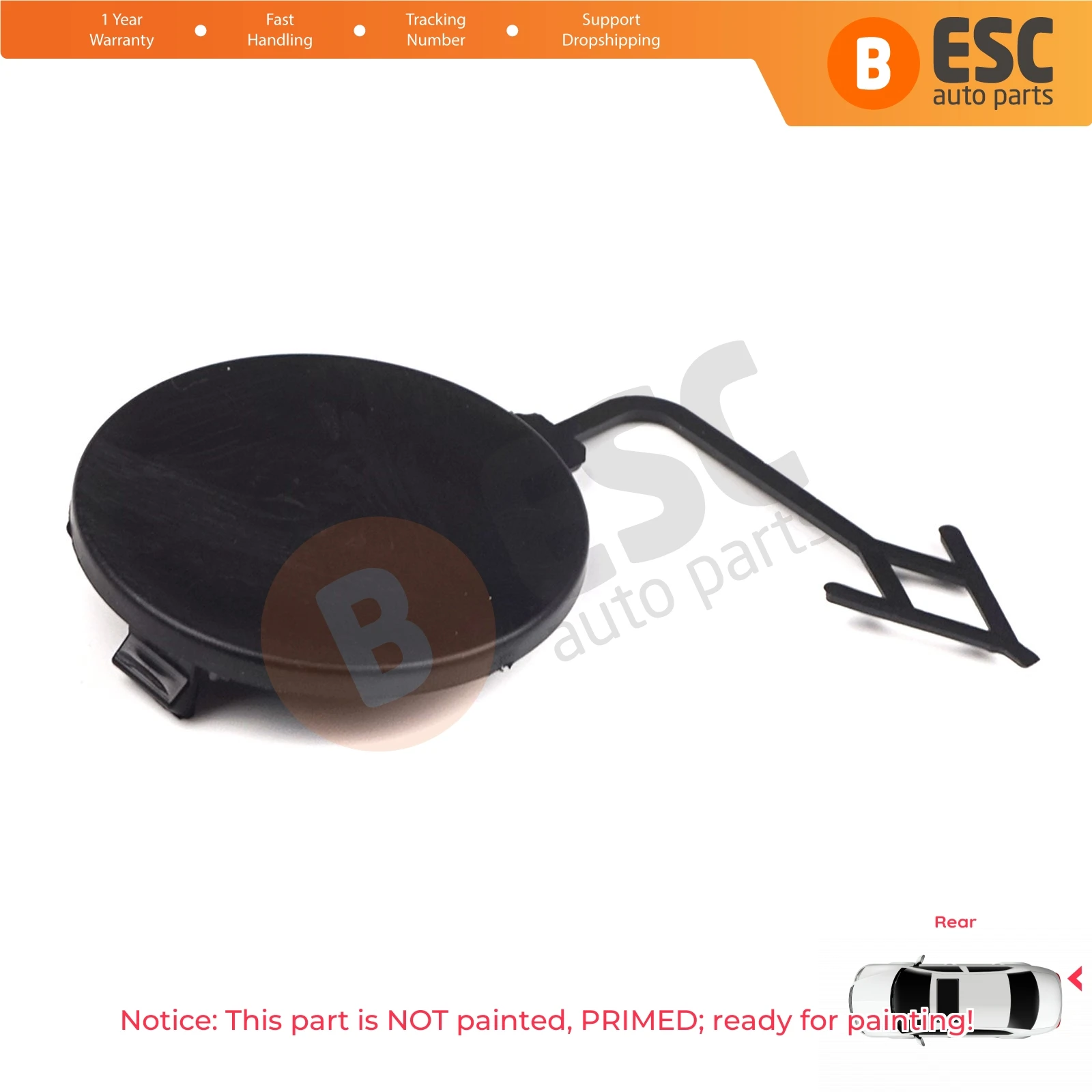 ESP1095 Rear Bumper Grille Tow Hook Eye Cover Cap Lid 4G5807441 4G5807441GRU for Audi A6 Avant S6 Quattro 2012-2014 A6L 2012-15
ESP1095 Rear Bumper Grille Tow Hook Eye Cover Cap Lid 4G5807441 4G5807441GRU for Audi A6 Avant S6 Quattro 2012-2014 A6L 2012-15