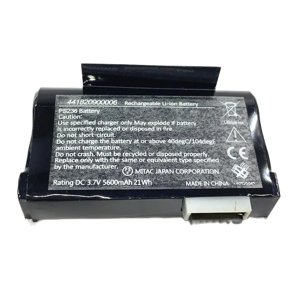 Li-ion PS236 Battery For Getac Unistrong 3.7V 5600mAh PS236 PS336 441820900652 Battery GNSS GPS RTK Battery
Li-ion PS236 Battery For Getac Unistrong 3.7V 5600mAh PS236 PS336 441820900652 Battery GNSS GPS RTK Battery