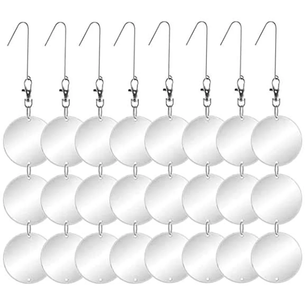8pcs Reflective Sheet Bird Scare Tools Spiral Deterrent Discs Acrylic Material Protection Anti Bird Supplies
8pcs Reflective Sheet Bird Scare Tools Spiral Deterrent Discs Acrylic Material Protection Anti Bird Supplies