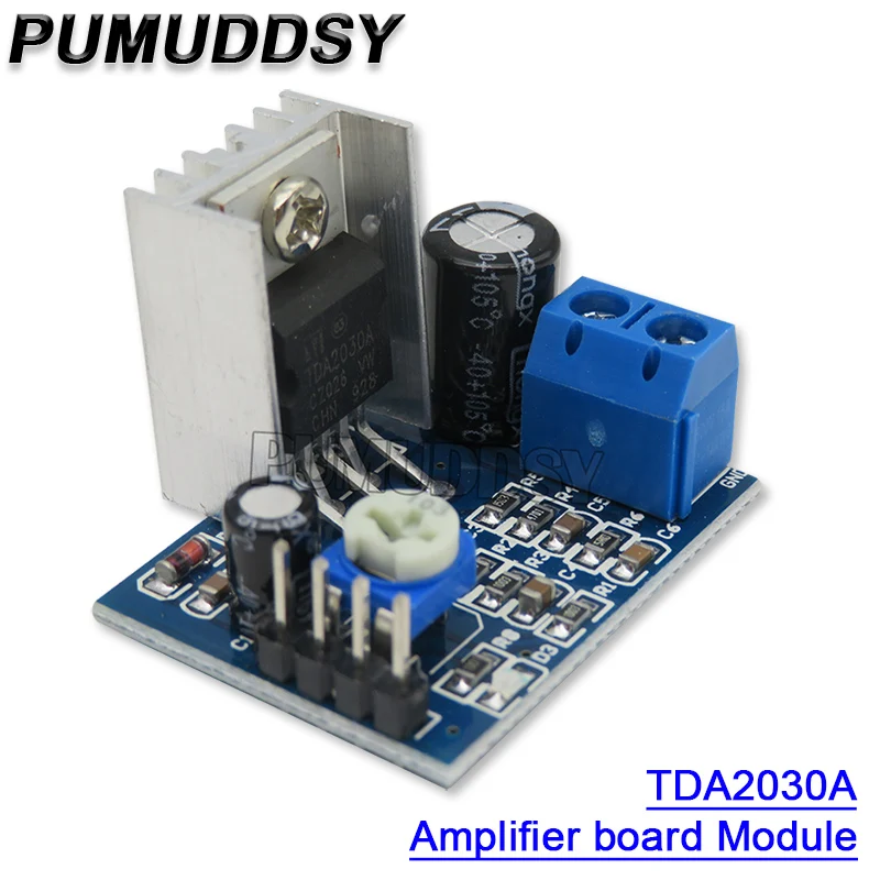 Board TDA2030 DIY Kit Parts 6-12V Single Power Supply Audio Amplifier Module TDA2030A Module
Board TDA2030 DIY Kit Parts 6-12V Single Power Supply Audio Amplifier Module TDA2030A Module