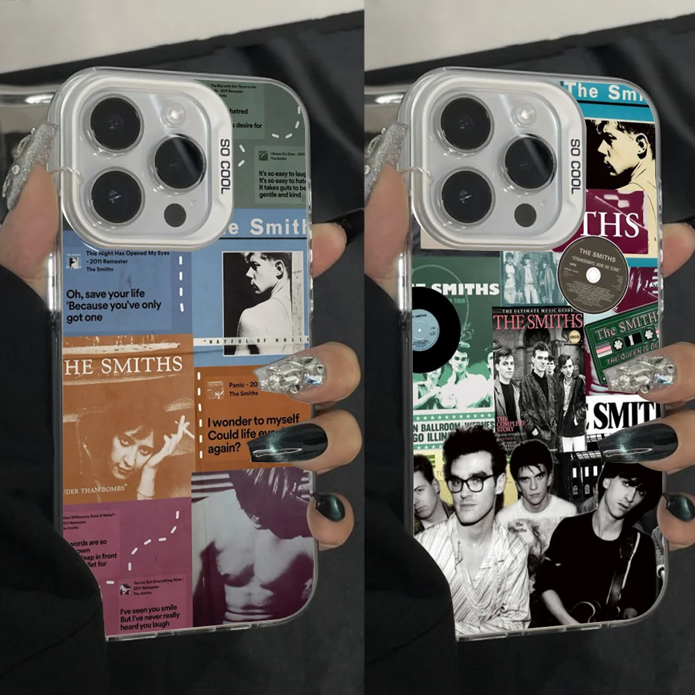 Rock The S-Smiths Phone Case For iPhone 16,15,14,13,12,11,Pro,Max,Plus,Mini,XS Anti Fall Gray Silver Matte Hard Bumper
Rock The S-Smiths Phone Case For iPhone 16,15,14,13,12,11,Pro,Max,Plus,Mini,XS Anti Fall Gray Silver Matte Hard Bumper