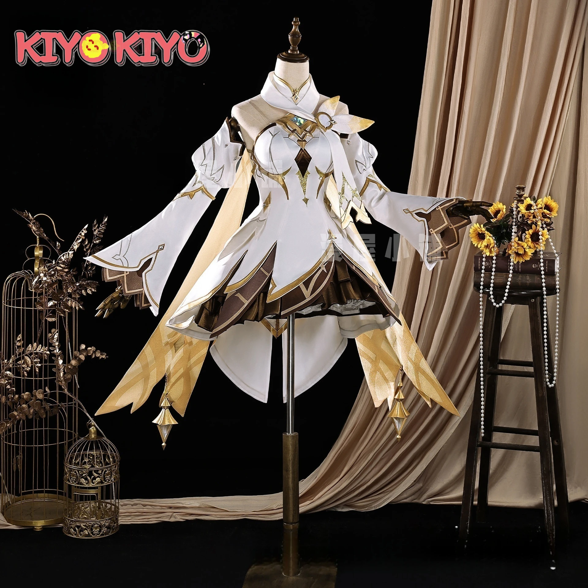 KIYO-KIYO Game Lumine from Genshin Impact Cosplay Costume Traveler Lumine Lovely dress Halloween Costume Party Dress Female
KIYO-KIYO Game Lumine from Genshin Impact Cosplay Costume Traveler Lumine Lovely dress Halloween Costume Party Dress Female