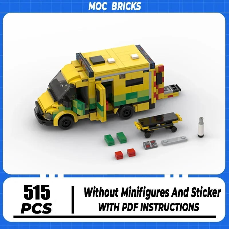 London Fire Brigade Moc Building Blocks Ambulance Car Model Technology Brick Brand-name Vehicle DIY Toy For Holiday Gifts
London Fire Brigade Moc Building Blocks Ambulance Car Model Technology Brick Brand-name Vehicle DIY Toy For Holiday Gifts